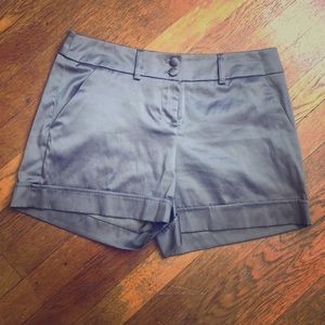 Ingredients satin shorts (grey/silver)